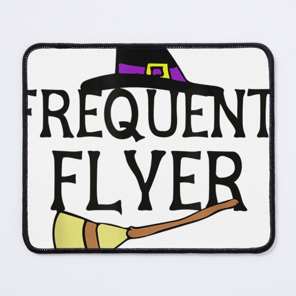 Item preview, Frequent Flyer Cute Halloween Witch  designed and sold by WarrenMills6.