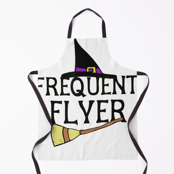 Item preview, Frequent Flyer Cute Halloween Witch  designed and sold by WarrenMills6.