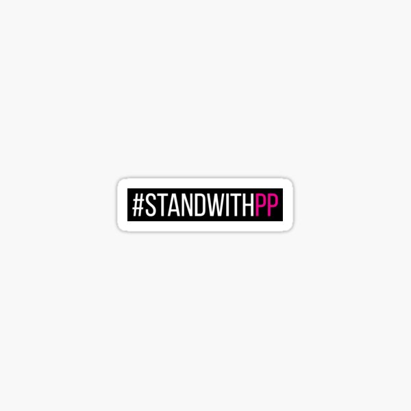 #StandWithPP version1 Sticker
