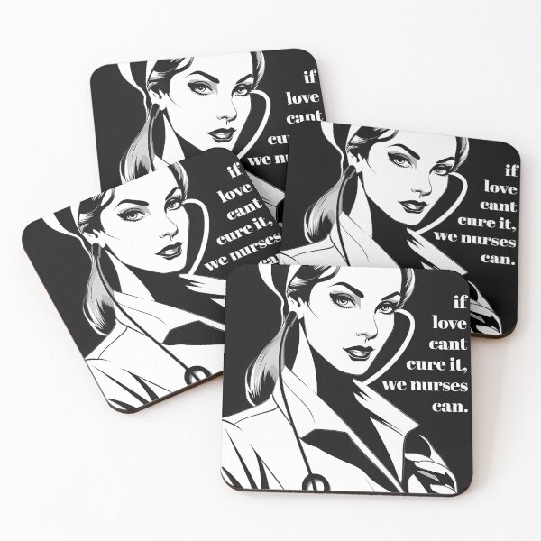Item preview, Nurse Quote poster  designed and sold by Twomangotrees.