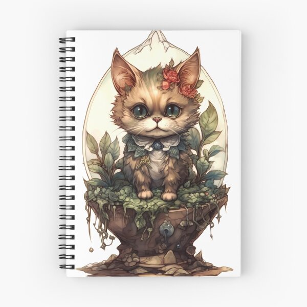 Item preview, Fantasy Cat Clipart, Mythical Feline Imagery, Magic Kitten Designs, Enchanted Cat Illustrations, Fairy Tale Kitty Art designed and sold by CoolorPaint.