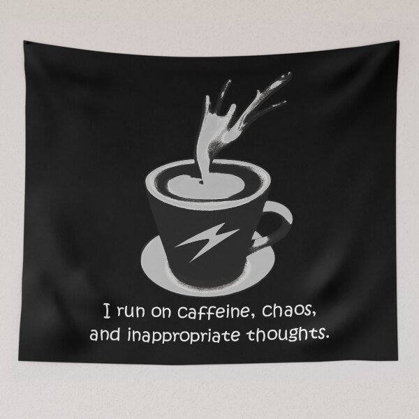 Item preview, Caffeine & Chaos designed and sold by Tommy Modelli.