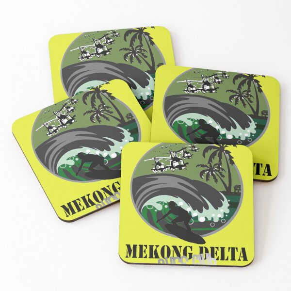 Item preview, MEKONG DELTA SURF CLUB (ARMY ISSUE) designed and sold by HannahNienow.