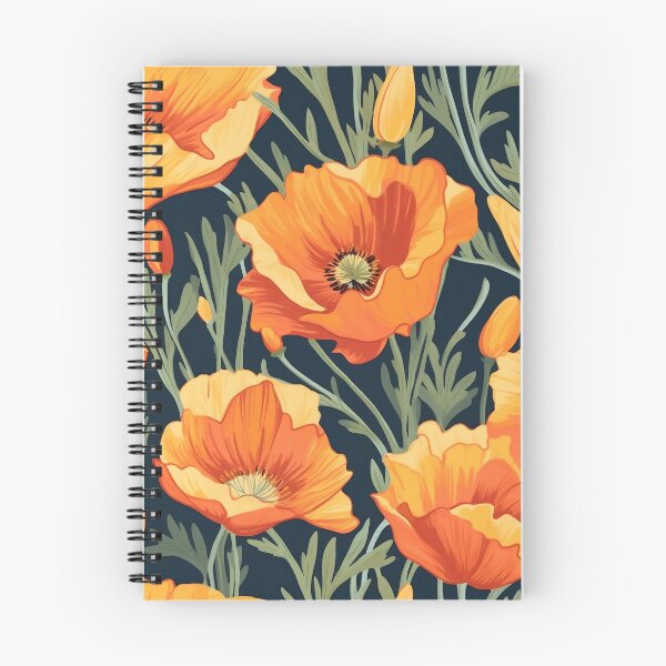 Item preview, Beautiful vibrant california poppies designed and sold by carol-dejadream.