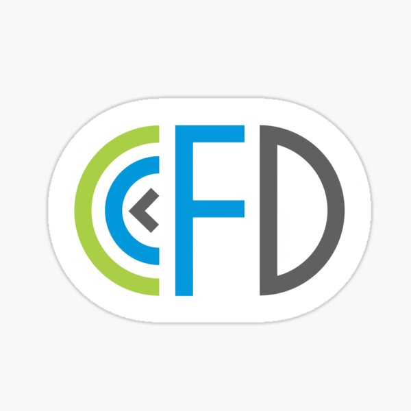 CFD Logo Sticker