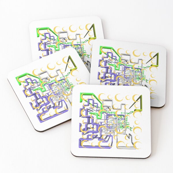 Item preview, Dan Flashes patrón cool tim robinson 17 amarillo, verde, blanco y morado designed and sold by Rayan-hopper.