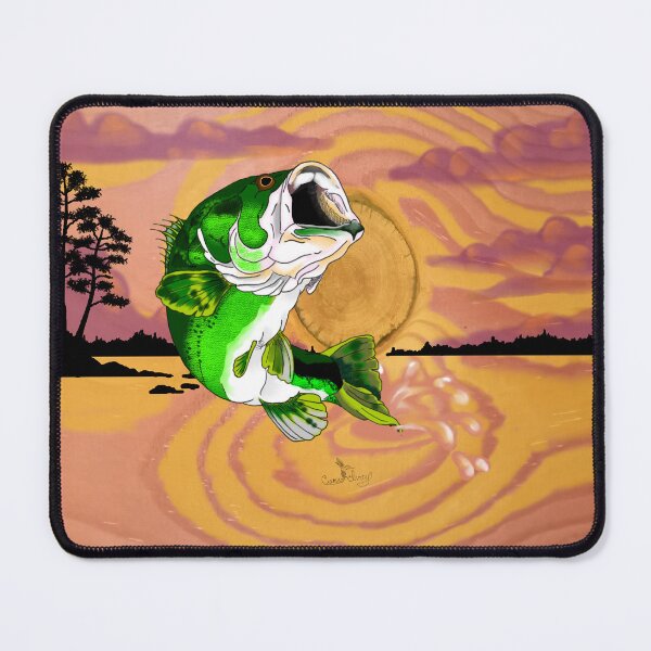Item preview, Bass fishing and lake home wishing. designed and sold by cameoivory.