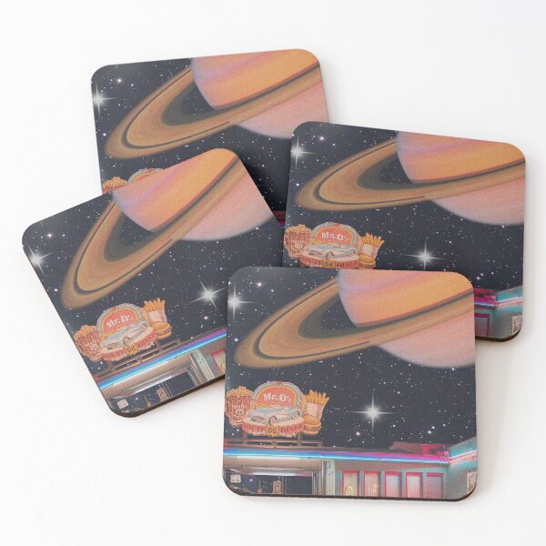 Item preview, Diner in Space Surreal Collage designed and sold by beRryGovinDa.