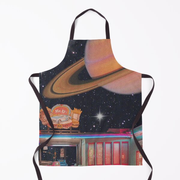 Item preview, Diner in Space Surreal Collage designed and sold by beRryGovinDa.