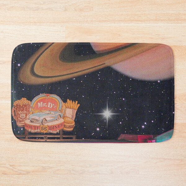 Item preview, Diner in Space Surreal Collage designed and sold by beRryGovinDa.