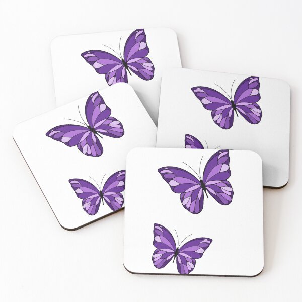 Item preview, Purple Butterflies designed and sold by Allie Rockhill.