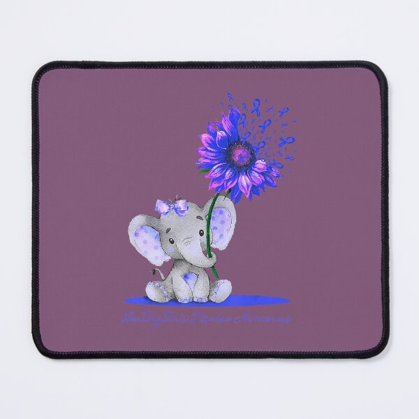 Item preview, Cute Elephant Sunflower Huntington's Disease Awareness designed and sold by qwqilfdlu35.