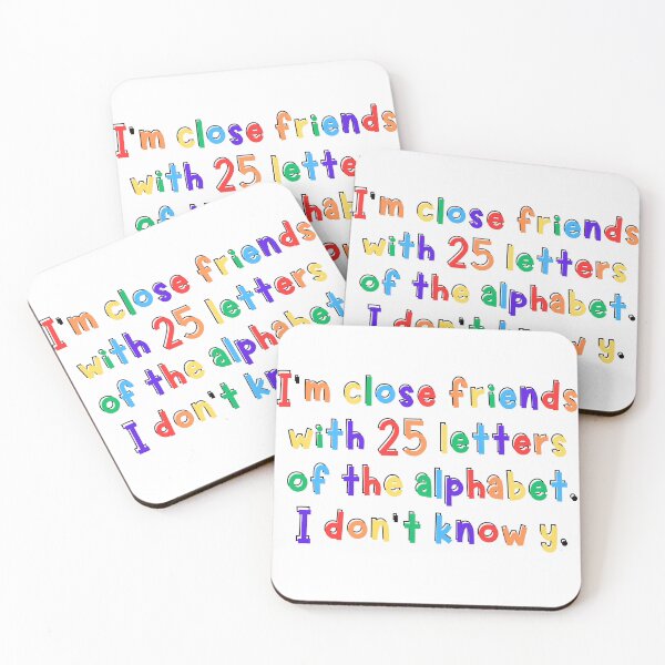 Item preview, 25 Letter Friends designed and sold by Kasey Mooney.