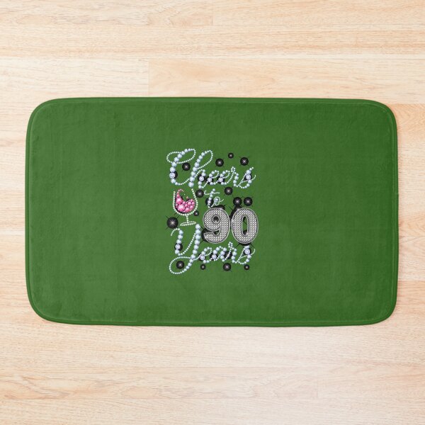 Item preview, Cheers To 90 Years Old Birthday Drinking Wine Funny Birthday 	 	 designed and sold by ytfekbdw78.