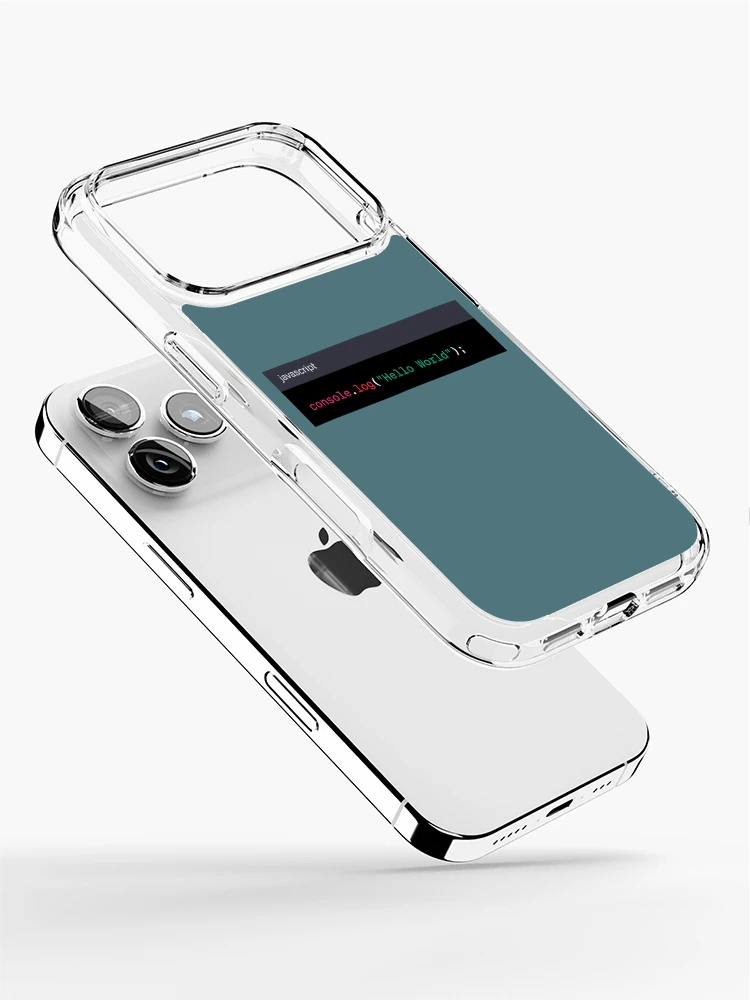 Thumbnail 2 of 5, iPhone Case, Hello JavaScript World designed and sold by AureStyle.