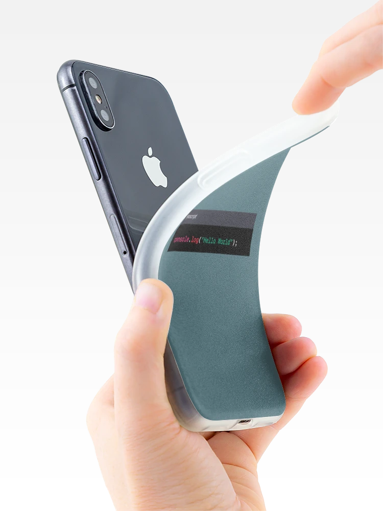 Thumbnail 4 of 5, iPhone Case, Hello JavaScript World designed and sold by AureStyle.