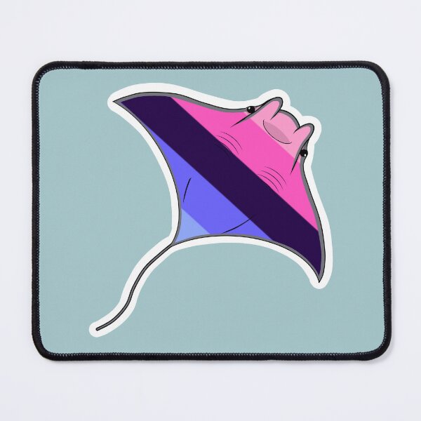 Item preview, Pride Mantaray Omnisexual flag designed and sold by perpetuallyConf.