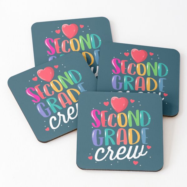 Item preview, Second Grade Crew Back to School Teacher 2nd Team Rainbow 	 	 designed and sold by ykgqfmozdf36.
