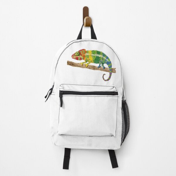 Item preview, Rainbow chameleon designed and sold by Art-sArtsyArt.