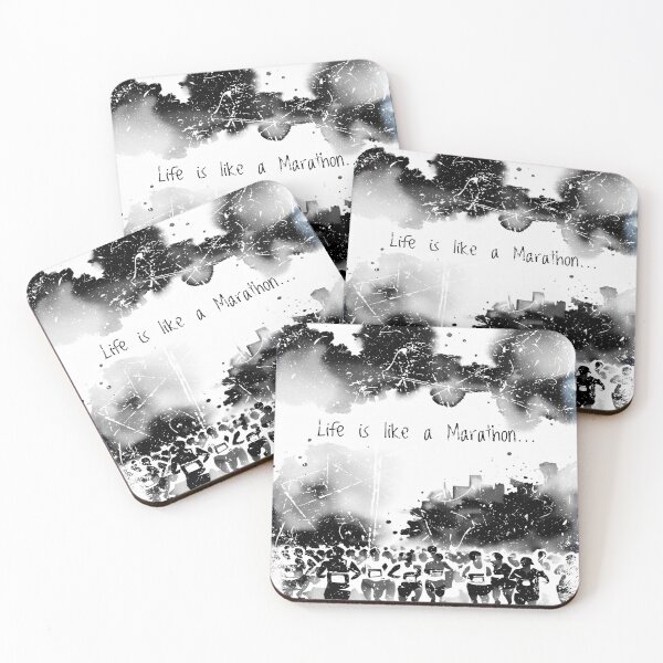 Item preview, Life is like a marathon designed and sold by PanfurWare-LLC.