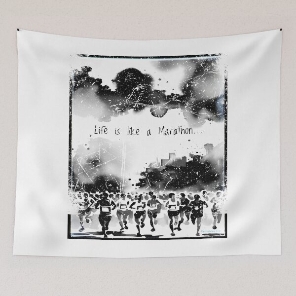 Item preview, Life is like a marathon designed and sold by PanfurWare-LLC.