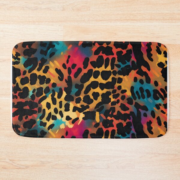 Item preview, Tie-Die Leopard Print- Colorful leopard print pattern designed and sold by JD72shirtshop.