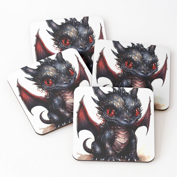 Item preview, Dark Dragon Clipart, Mythical Beast Icons, Fantasy Creature Art, Fearsome Fire-Breathing Monster Imagery, Epic Dragon designed and sold by CoolorPaint.