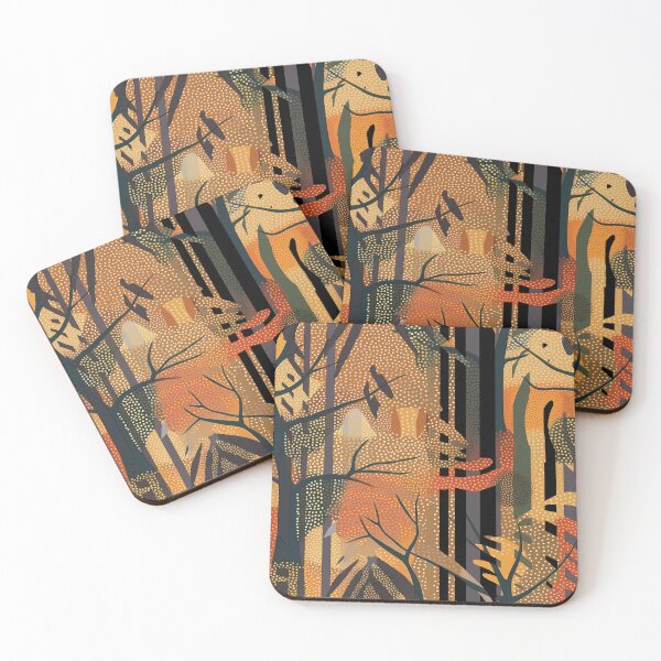 Item preview, Forest Jungle Collage designed and sold by Monochrome-Dog.