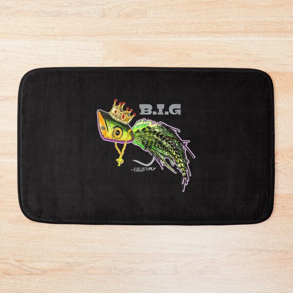 Item preview, Fishing Big Poppa Artist Bass Fly Fishing Shirts Gifts by Black Fly Fisher designed and sold by JuhiSinha.