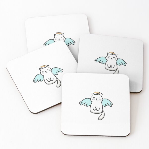 Item preview, Angelic Meow Smile, Smiling Angel Cat  designed and sold by MuyPH.