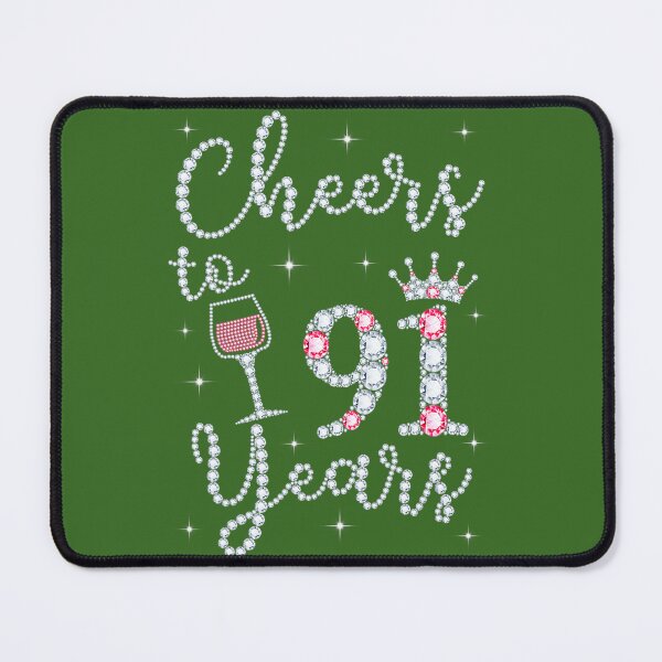 Item preview, Cheers To 91 Years 1930 91st Birthday Tee For s designed and sold by ytfekbdw78.