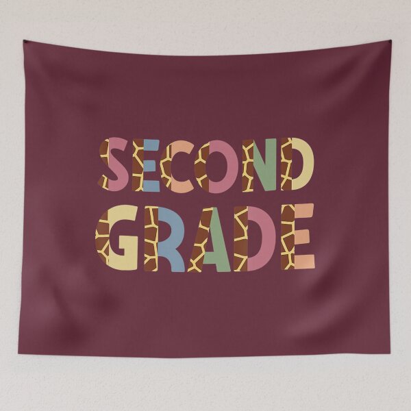 Item preview, Giraffa Giraffe Print I Back To School I 2Nd Second Grade  	 designed and sold by gowhsisvrh21.
