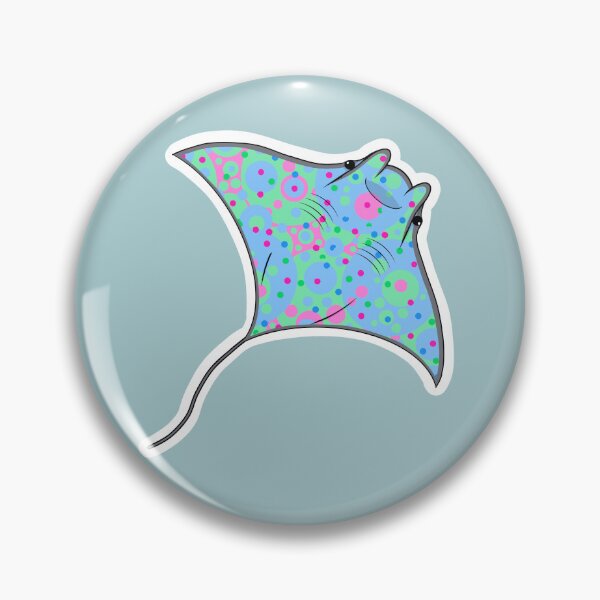 Item preview, Pride Mantaray Polyromantic designed and sold by perpetuallyConf.
