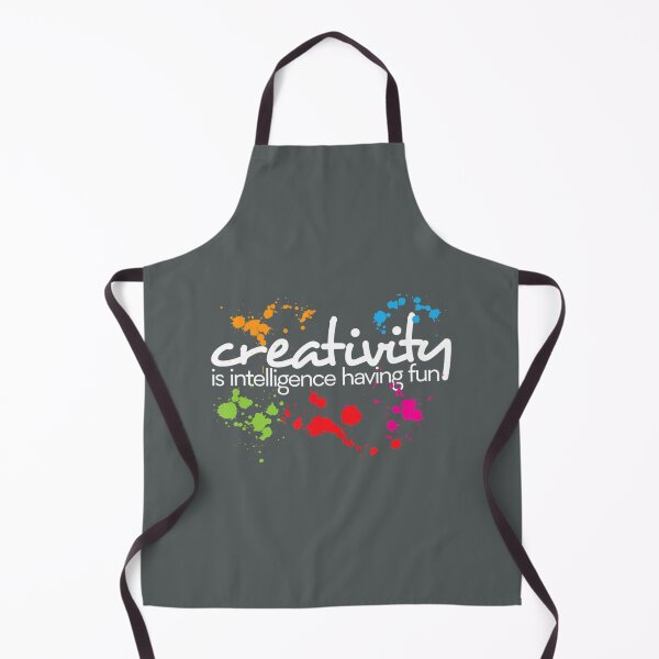 Item preview, Creativity is intelligence having fun colorful art 	 	 designed and sold by dxewqptdau27.