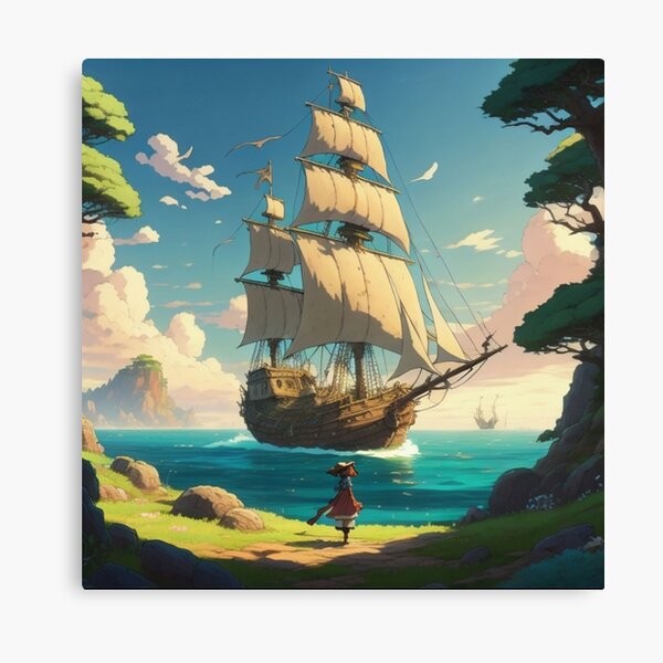 Pirate Landscape Canvas Prints for Sale
