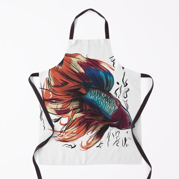 Item preview, Beta Fish Illustration designed and sold by EzekRenne.