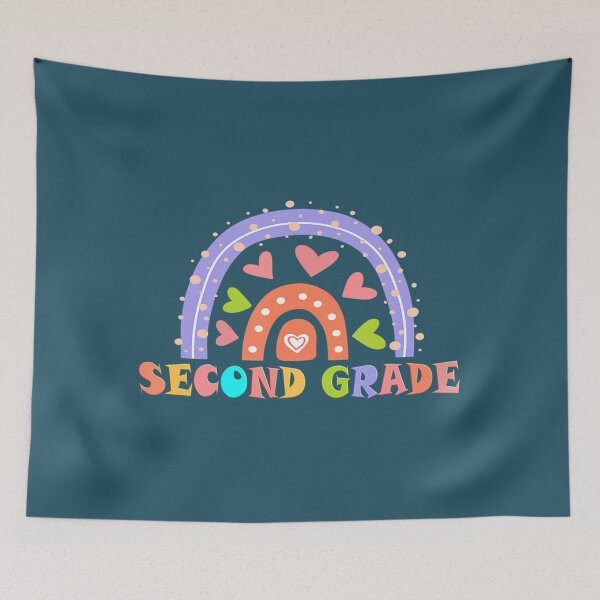 Item preview, Second Grade 	 	 Teacher Rainbow 2nd Grade 	 	 designed and sold by ykgqfmozdf36.
