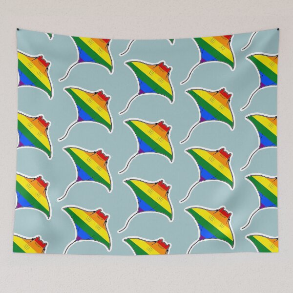 Item preview, Pride Mantaray Pride Flag designed and sold by perpetuallyConf.