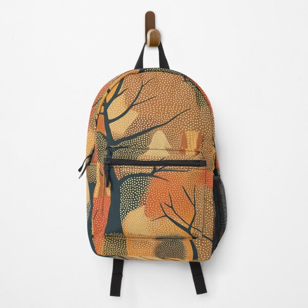 Item preview, Fall Pointillist Garden designed and sold by Monochrome-Dog.
