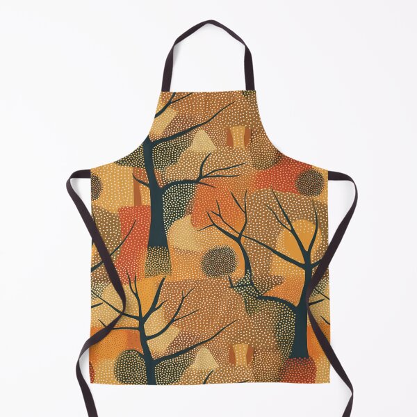Item preview, Fall Pointillist Garden designed and sold by Monochrome-Dog.