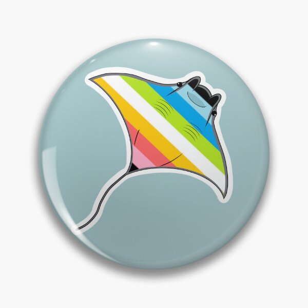 Item preview, Pride Mantaray Queer Flag designed and sold by perpetuallyConf.