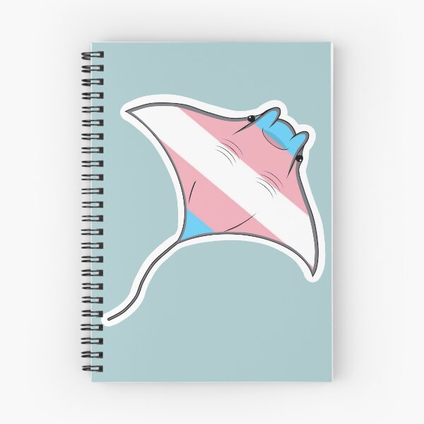 Item preview, Pride Mantaray Transgender Flag designed and sold by perpetuallyConf.