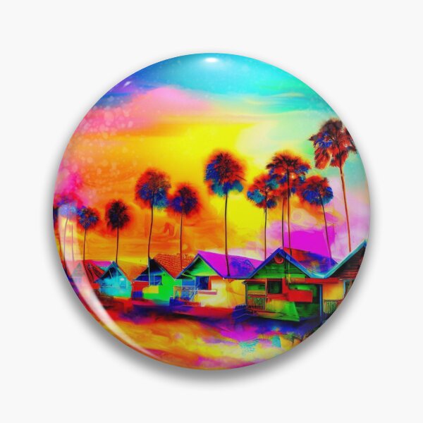 Item preview, Beach Bungalow Dreamscape designed and sold by Vicki Pelham.