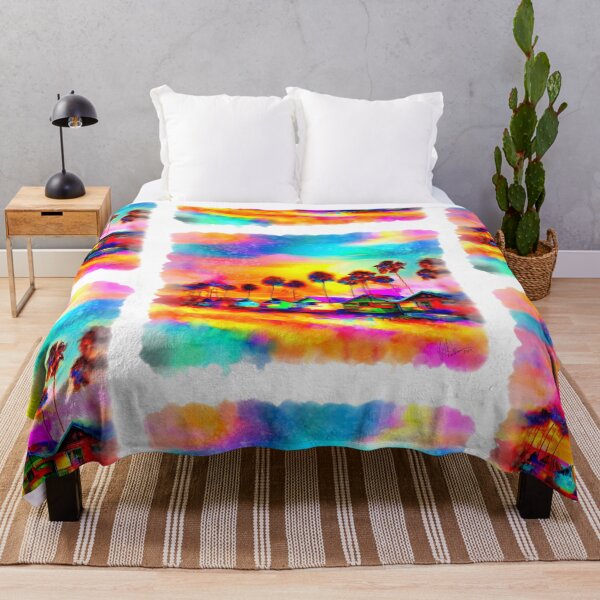 Item preview, Beach Bungalow Dreamscape designed and sold by Vicki Pelham.