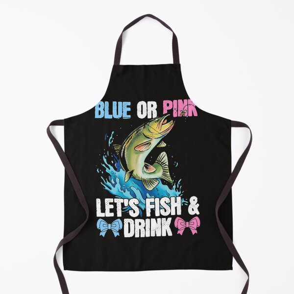Item preview, Fishing Blue or Pink Lets fish drink Design for Fishing lovers Fisher designed and sold by AlkaLalla.