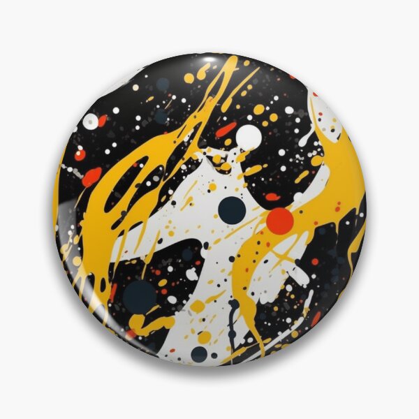 Item preview,  "Kaleidoscopic Explosion: Dive into the Electrifying Style of Jackson Pollock and Create a Storm of Vibrant Colors." designed and sold by SBD-Shop.