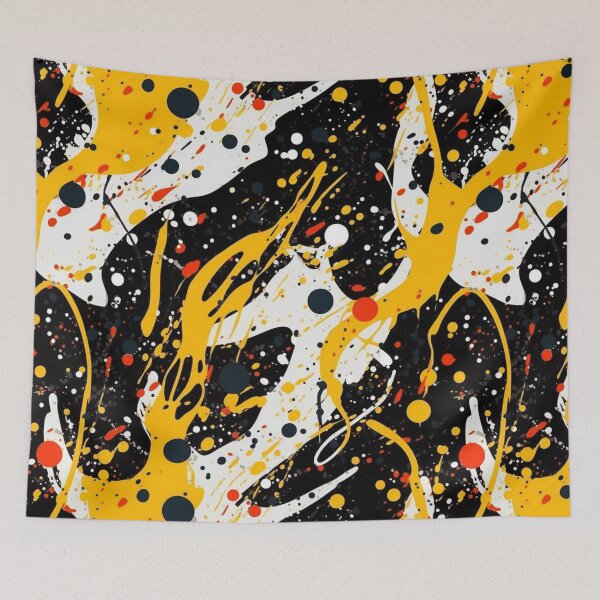Item preview,  "Kaleidoscopic Explosion: Dive into the Electrifying Style of Jackson Pollock and Create a Storm of Vibrant Colors." designed and sold by SBD-Shop.