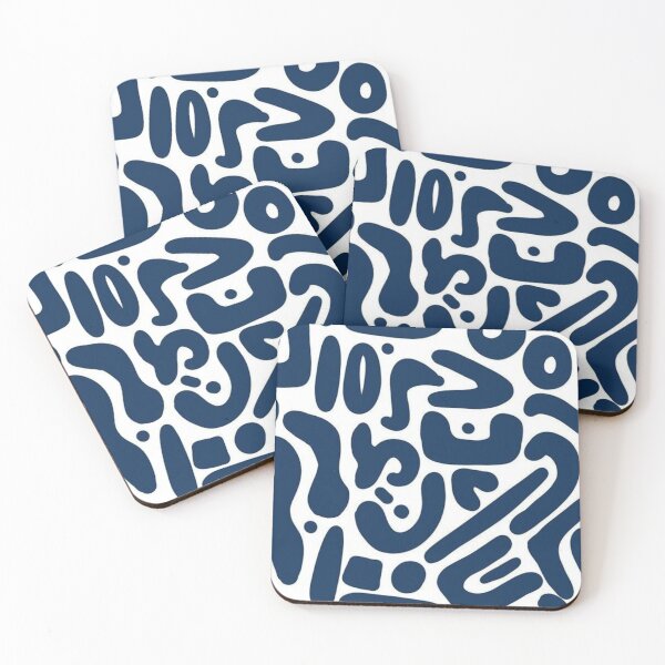 Item preview, blue abstract design designed and sold by Juanitodesigns.