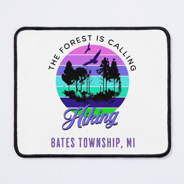 Item preview, Hiking Bates Township, Michigan designed and sold by ajsloan.