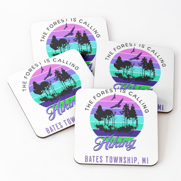 Item preview, Hiking Bates Township, Michigan designed and sold by ajsloan.